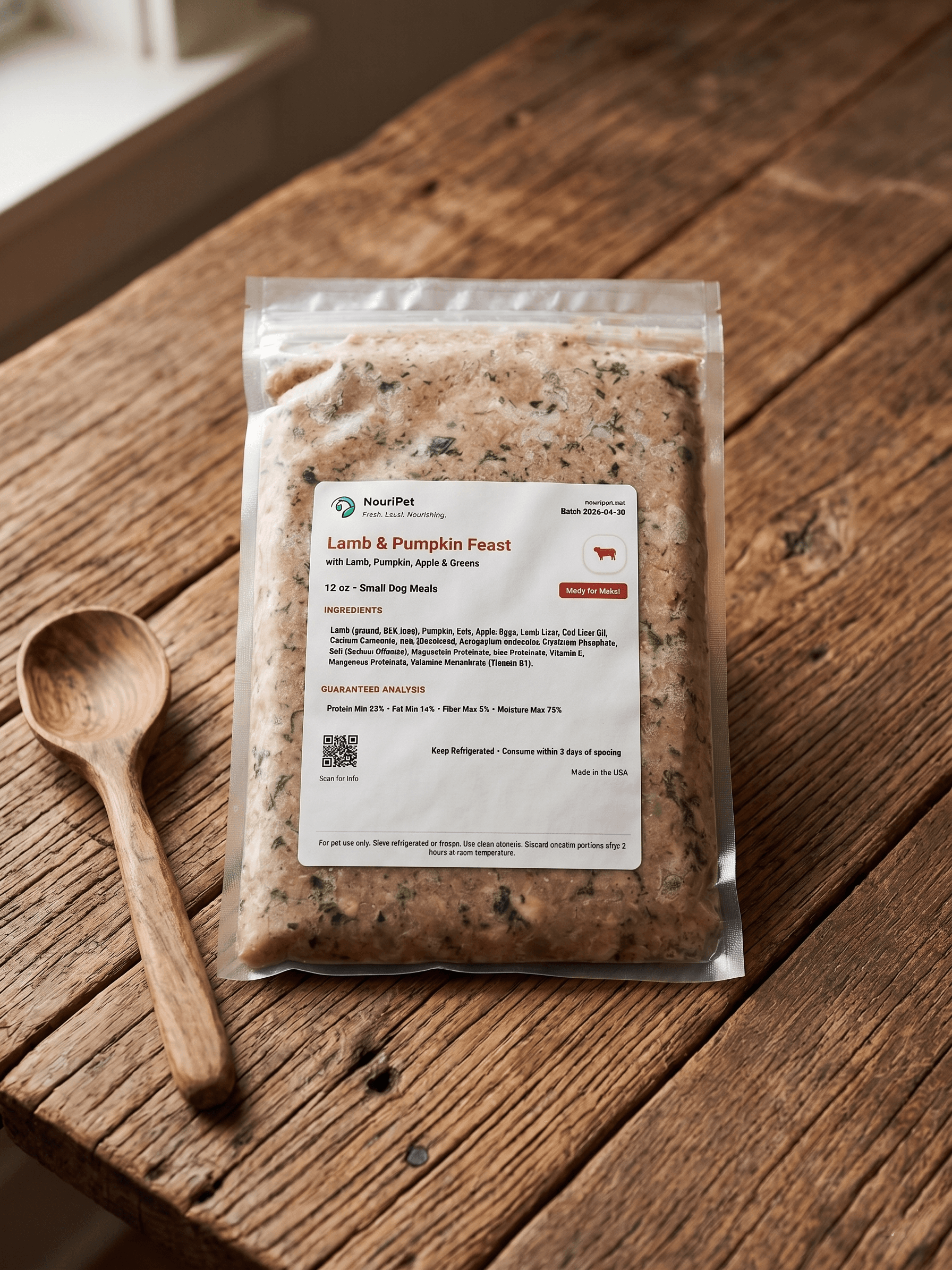 Lamb & Pumpkin Feast pack