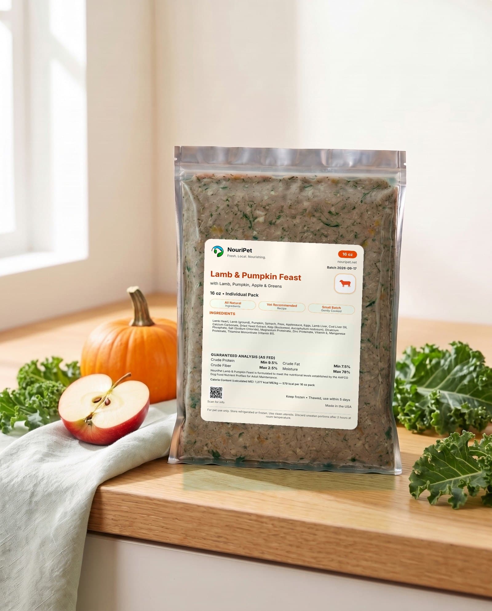 Lamb & Pumpkin Feast pack